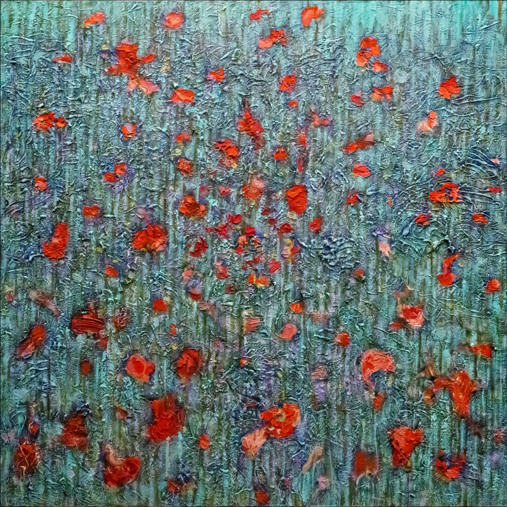 Donald Elder, Untitled #24, 2026, oil on canvas, 36 x 36 inches.