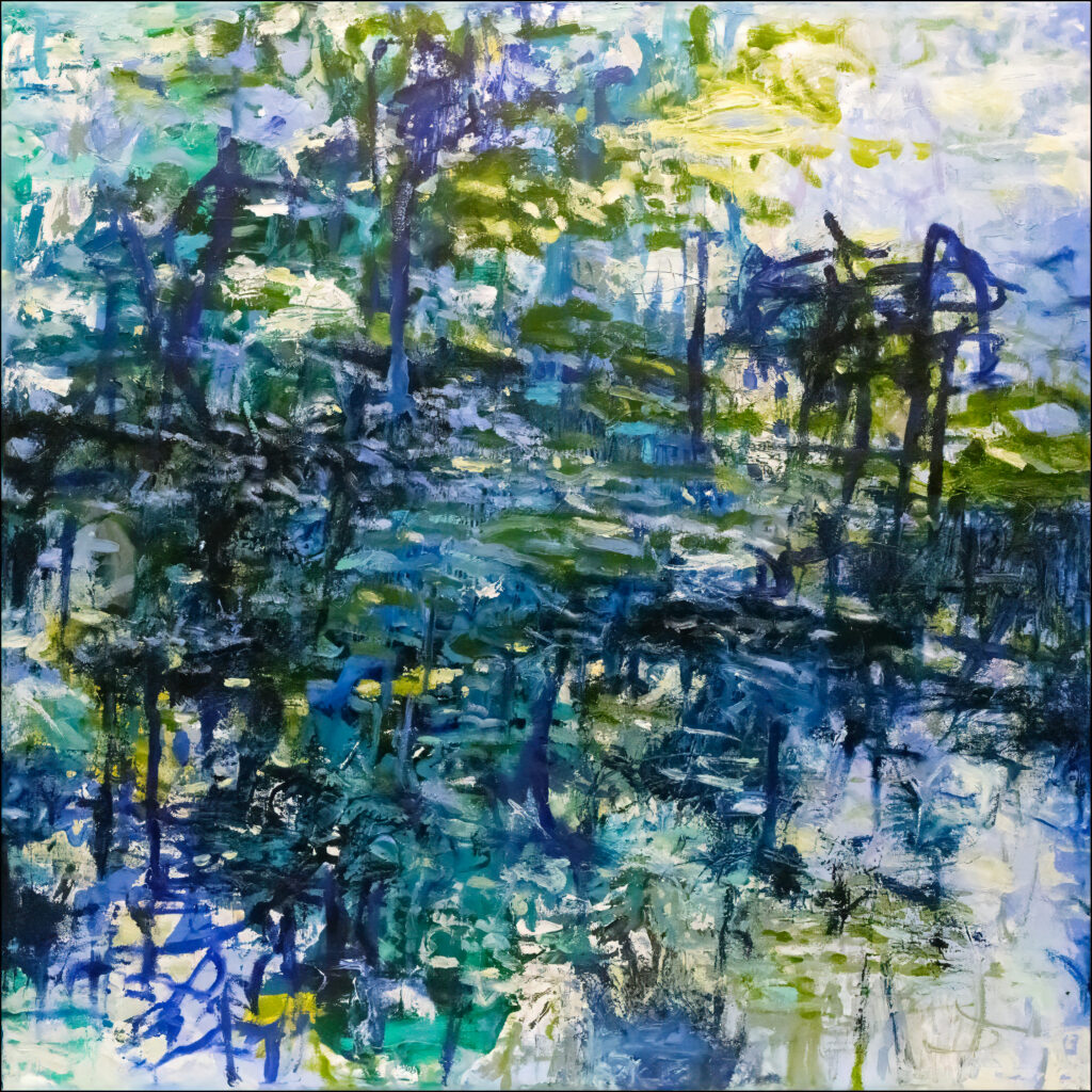Donald Elder, Untitled #7, 2026. oil on canvas, 36 x 36 inches