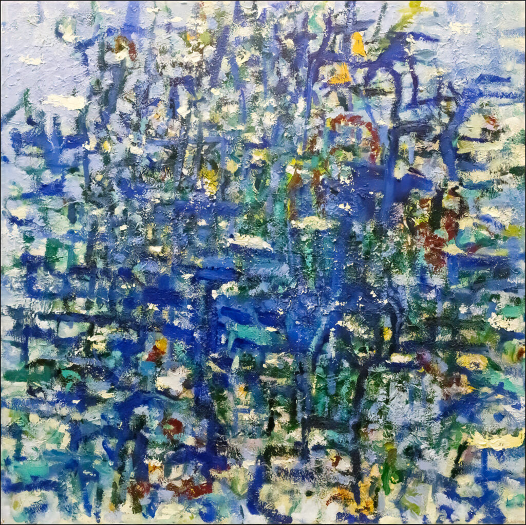 Donald Elder, Untitled #10, 2026, oil on canvas, 48 x 48 inches