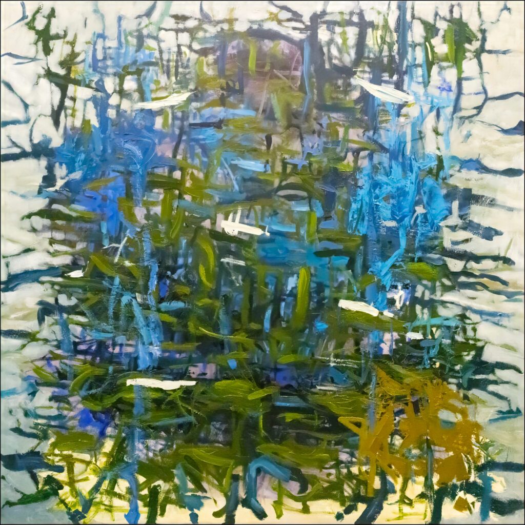 Donald Elder, Untitled #12, 2026, oil on canvas, 48 x 48 inches