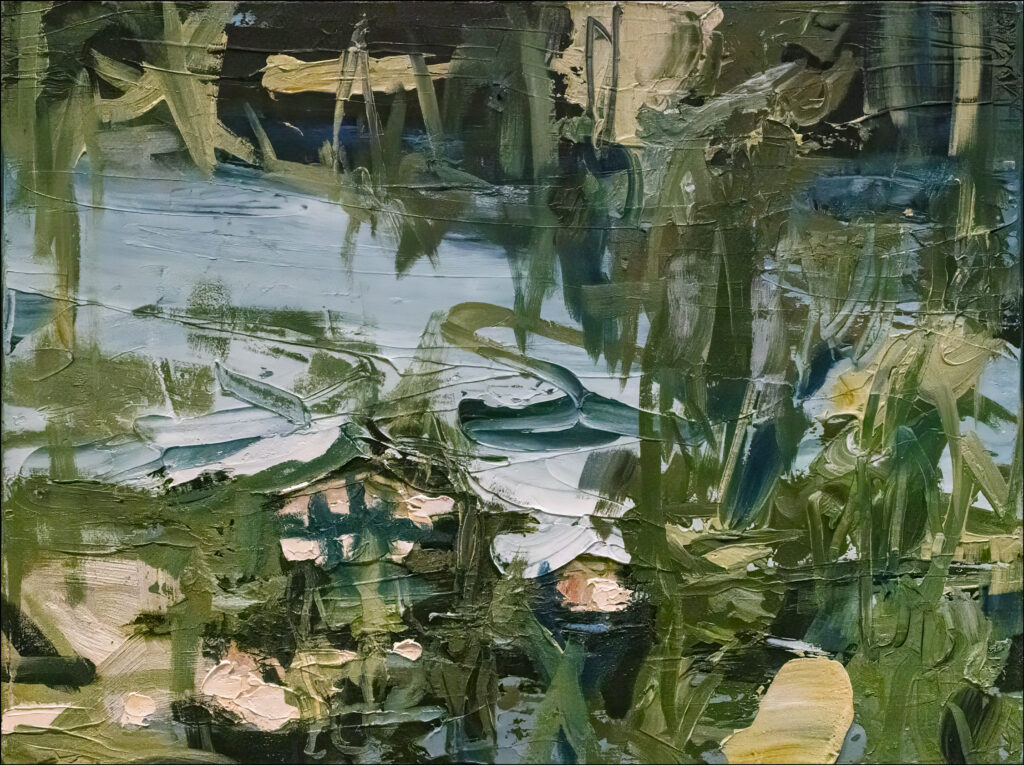Donald Elder, Untitled #26, 2026, oil on canvas, 18 x 24 inches