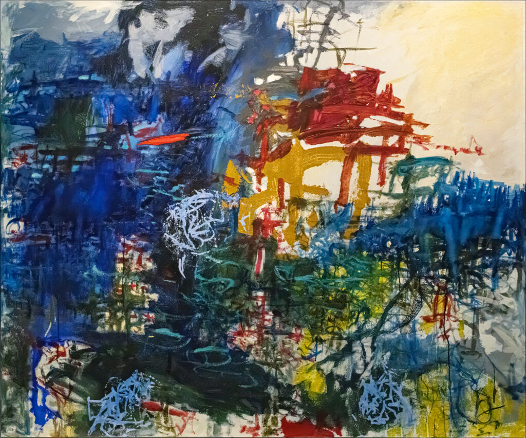Donald Elder, Untitled #6, 2026, oil on canvas, 60 x 72 inches