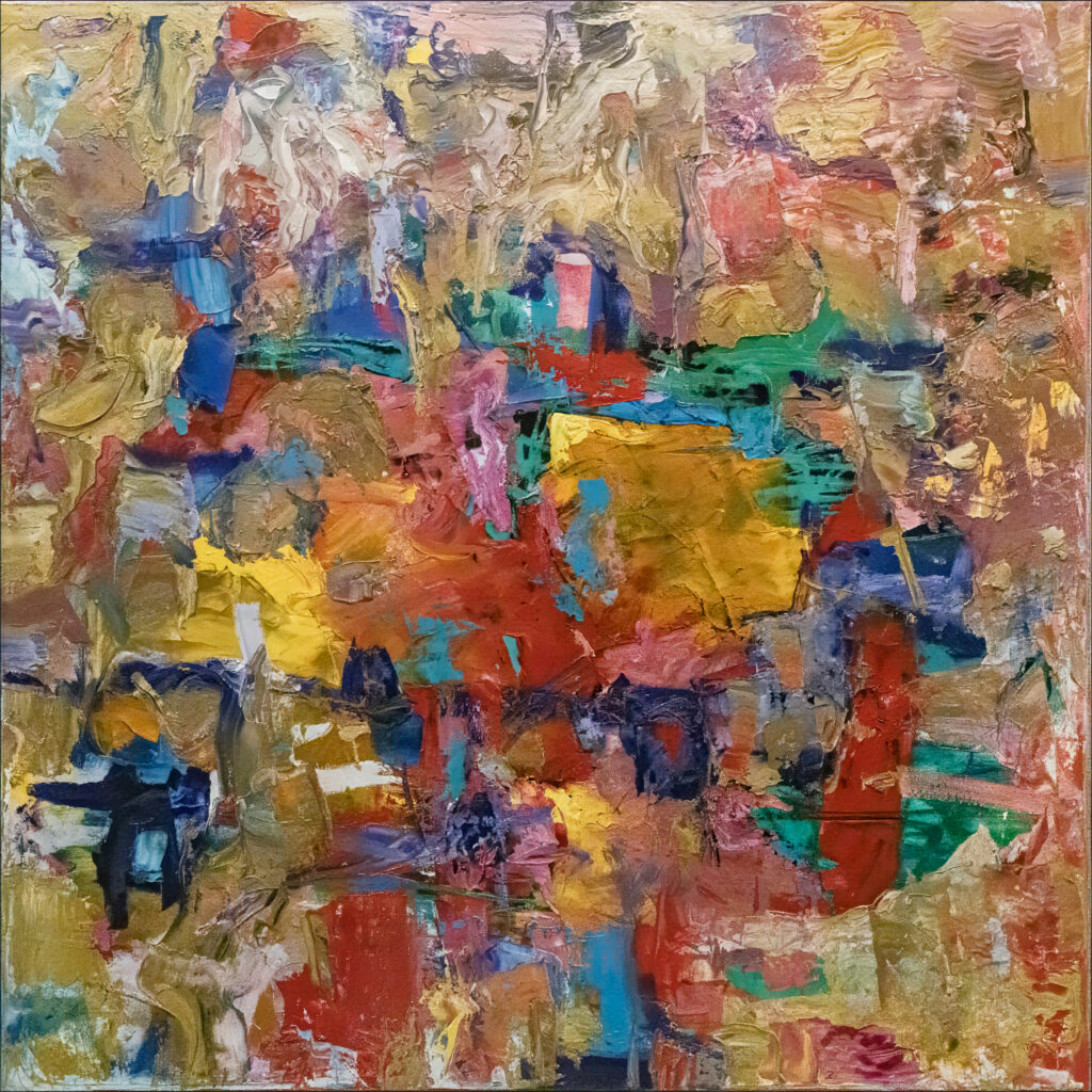 Donald Elder, Untitled #11, 2026, oil on canvas, 36x 36 inches